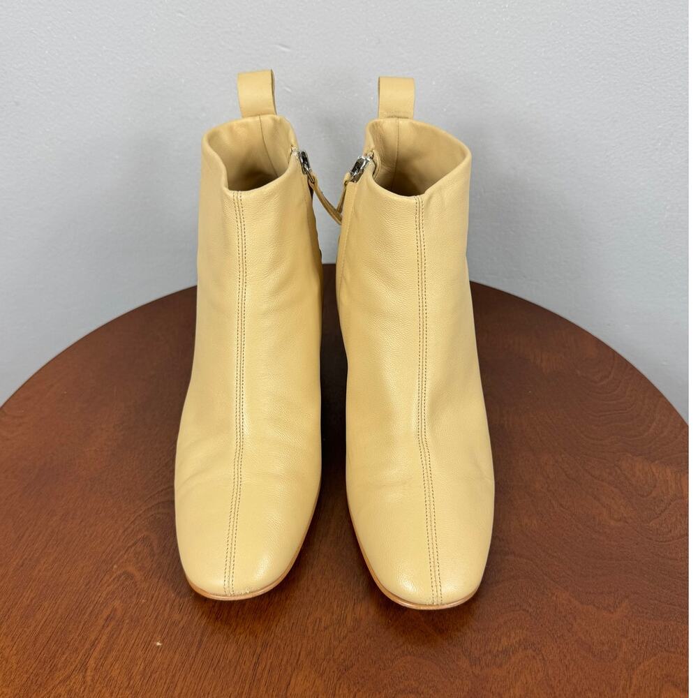 Everlane The Day Leather Boot in Ecru Women's Size 8